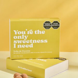 Caja De Trufas Saludables X12 "You're The Only Sweetness I Need"