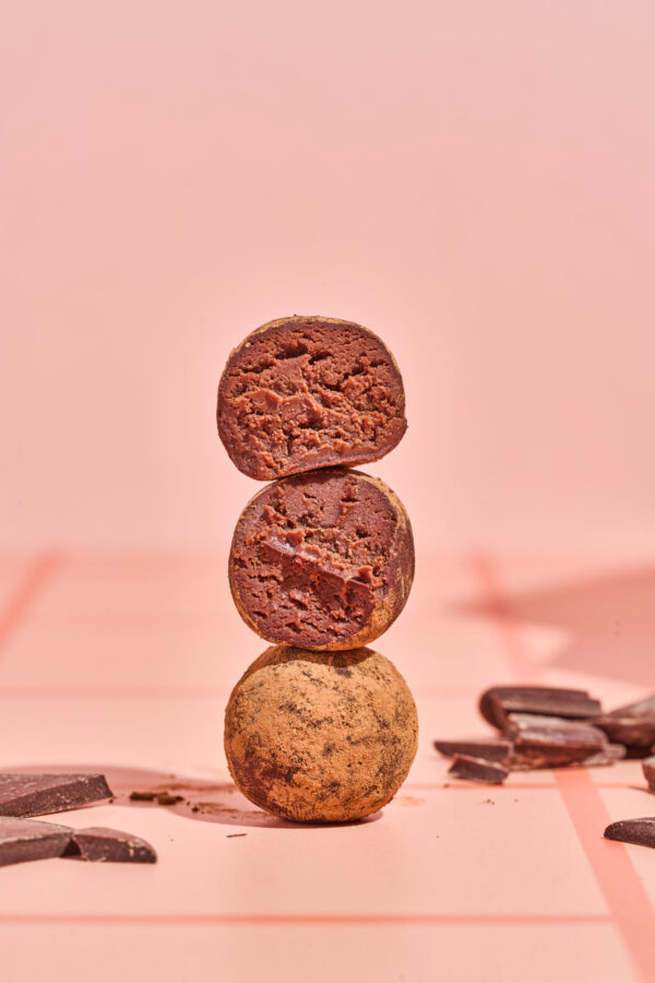 Caja De Trufas Saludables X12 "Falling For You, One Truffle At A Time" - Image 4